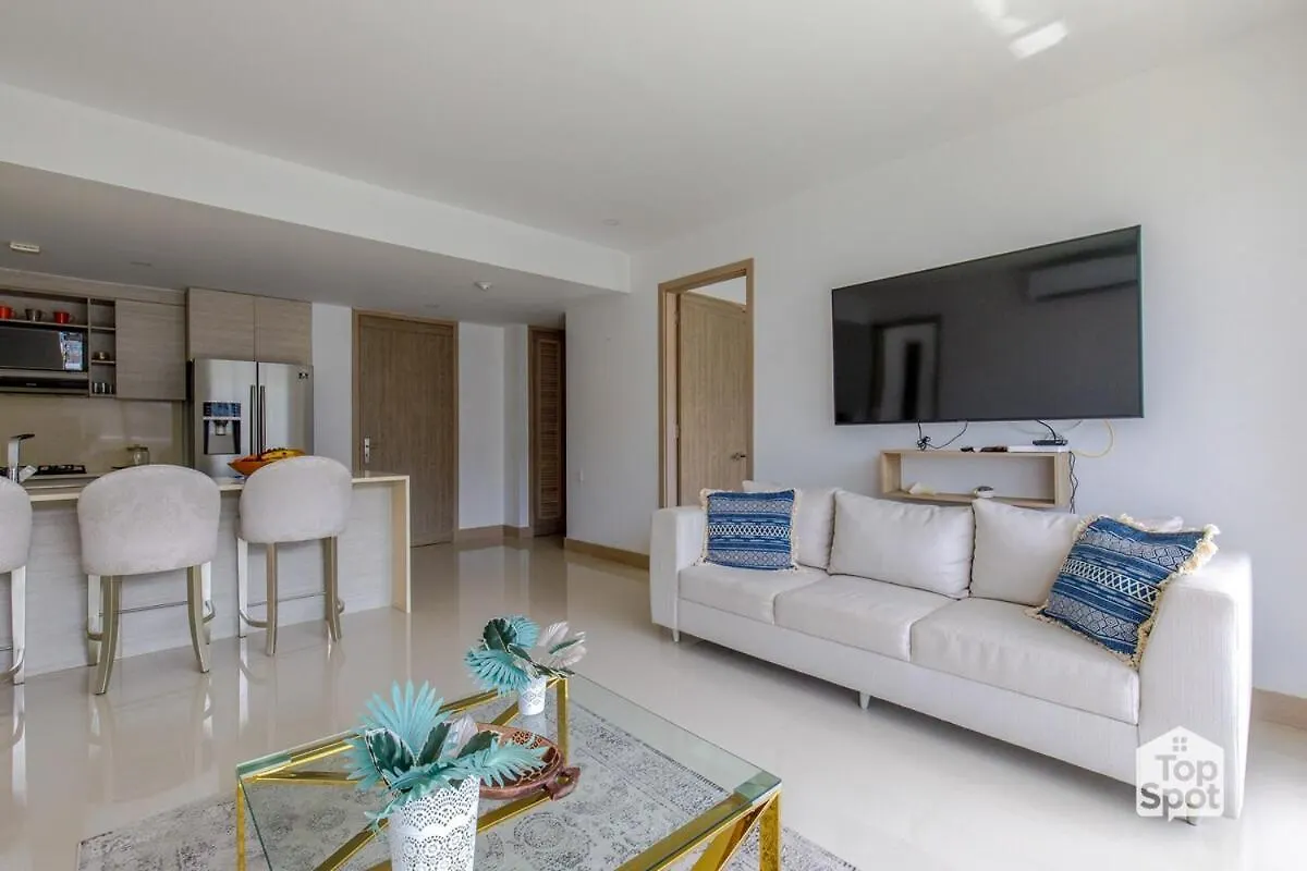 Apartment Oceanfront Topspot In Cartagenas Best Beach